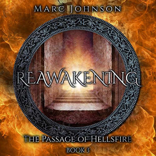 Audiobook cover for Reawakening audiobook by Marc Johnson